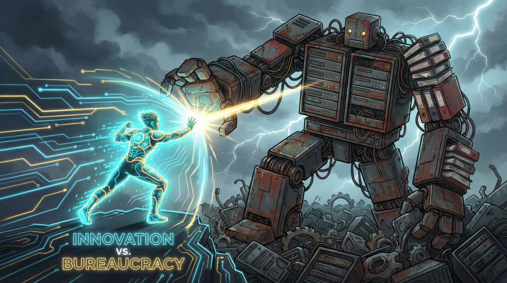 Innovation vs. bureaucracy: the battle for the future of government AI
