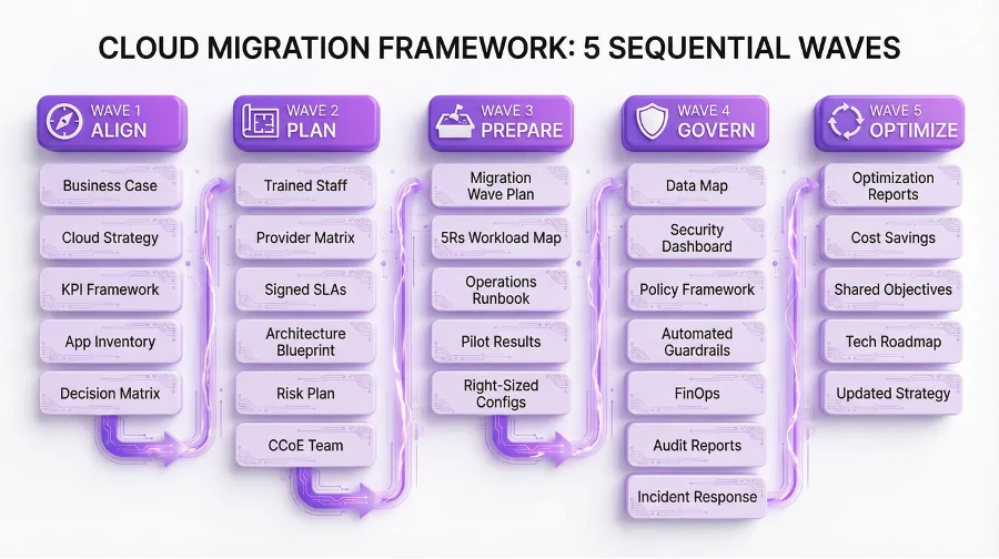 Don’t Move to the Cloud — Arrive There: The CAF Roadmap in Practice