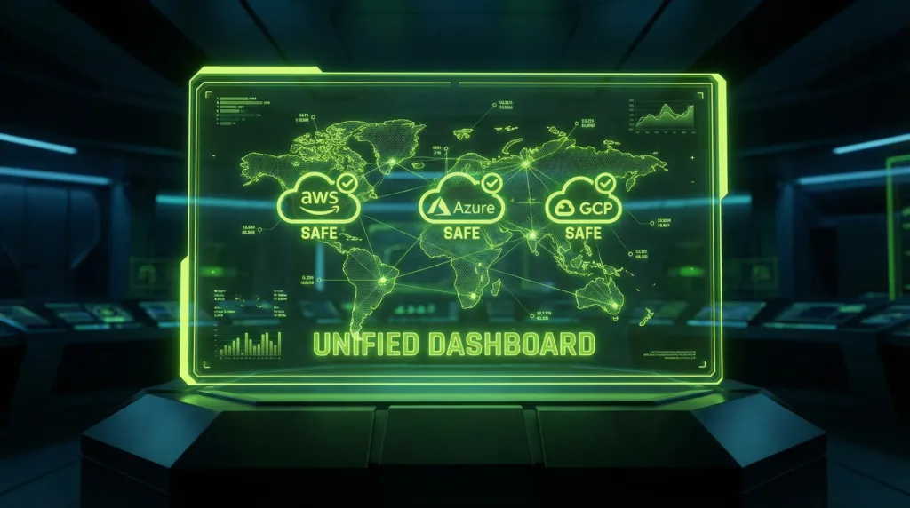 Ein einheitliches Multi-Cloud-Security-Dashboard